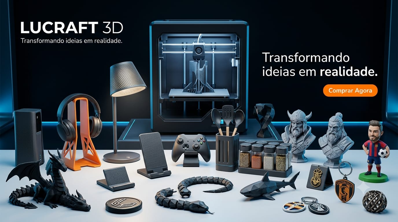LUCRAFT 3D — Transformando ideias em realidade