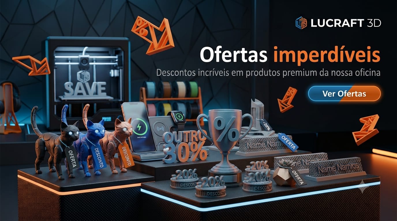 Ofertas imperdíveis LUCRAFT 3D