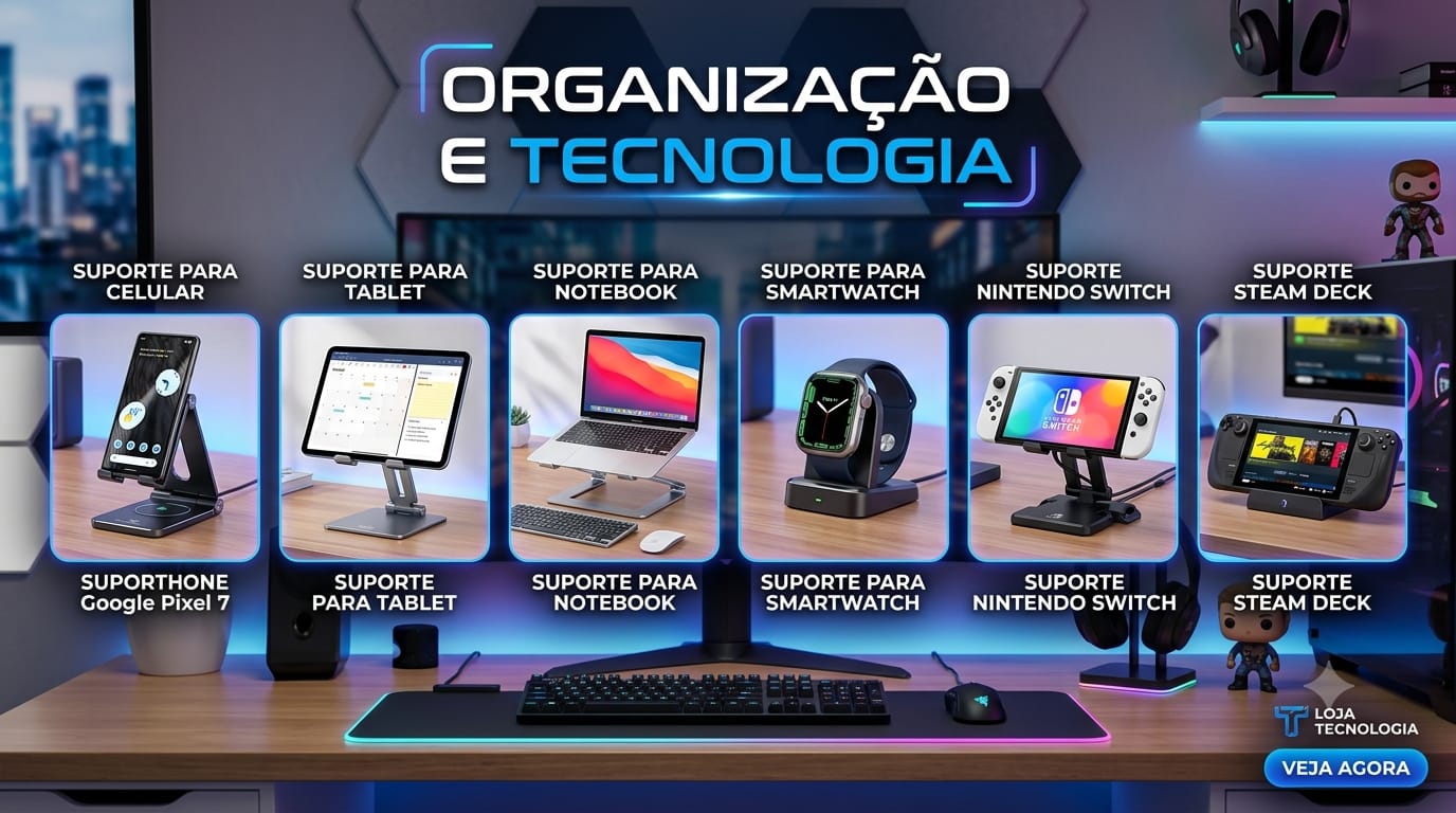 Organização e Tecnologia — suportes